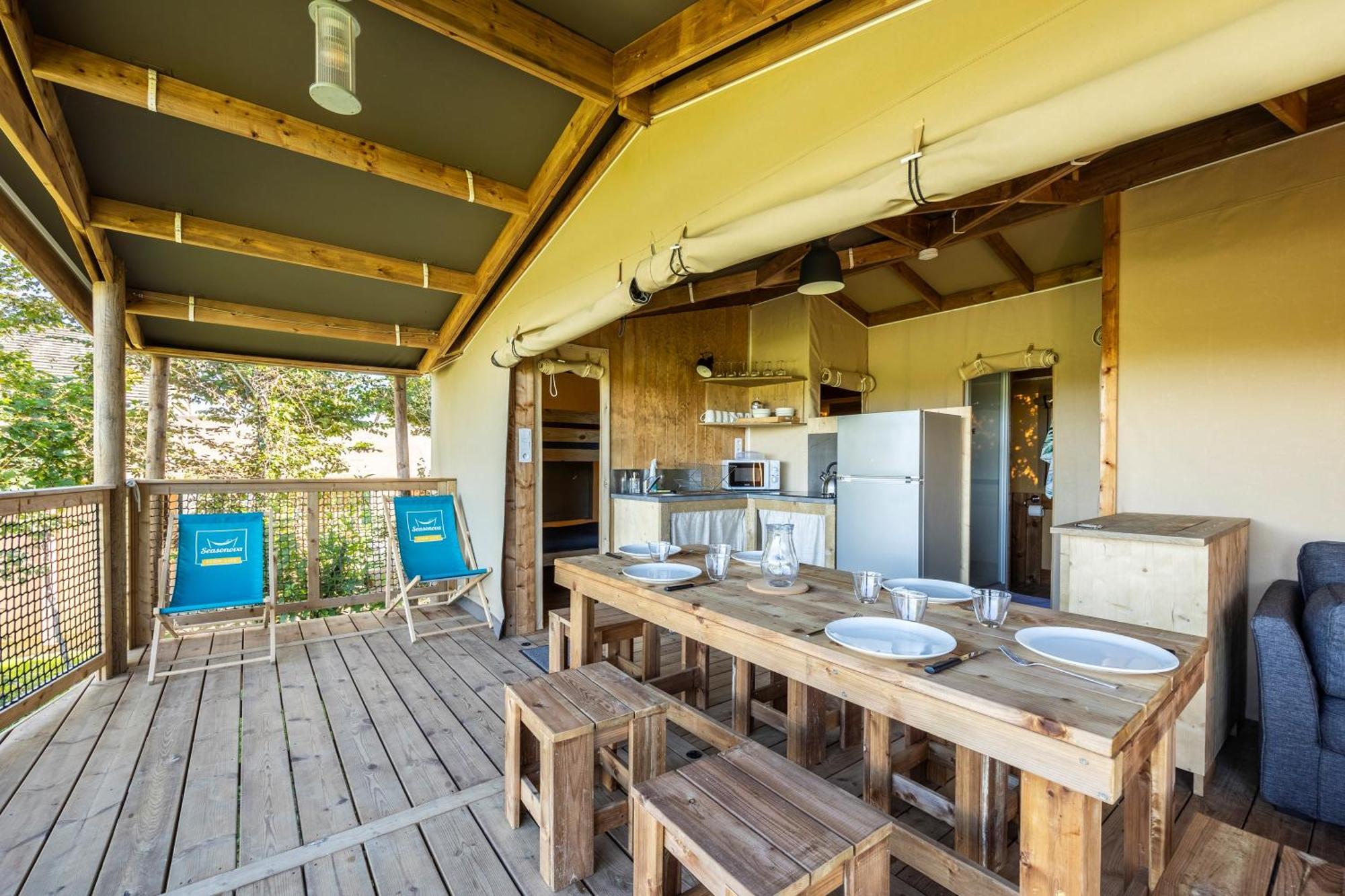 Camping Domaine Saane Et Mer Quiberville Quarto foto