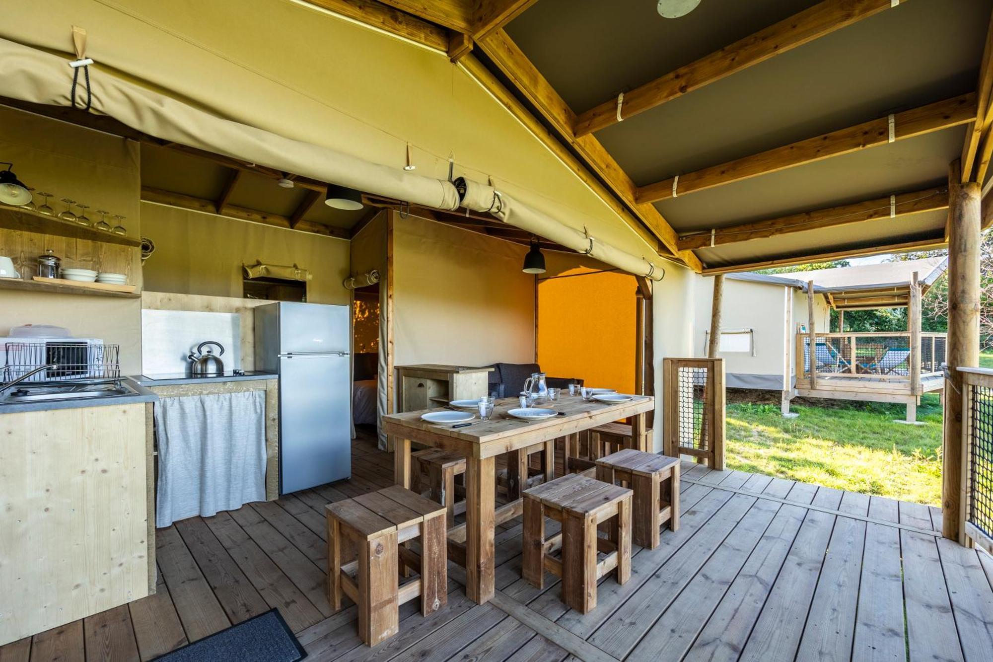 Camping Domaine Saane Et Mer Quiberville Quarto foto